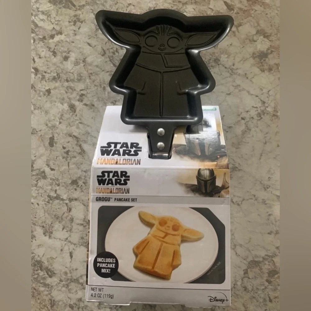 Star wars Mandalorian Grogu Pancake set